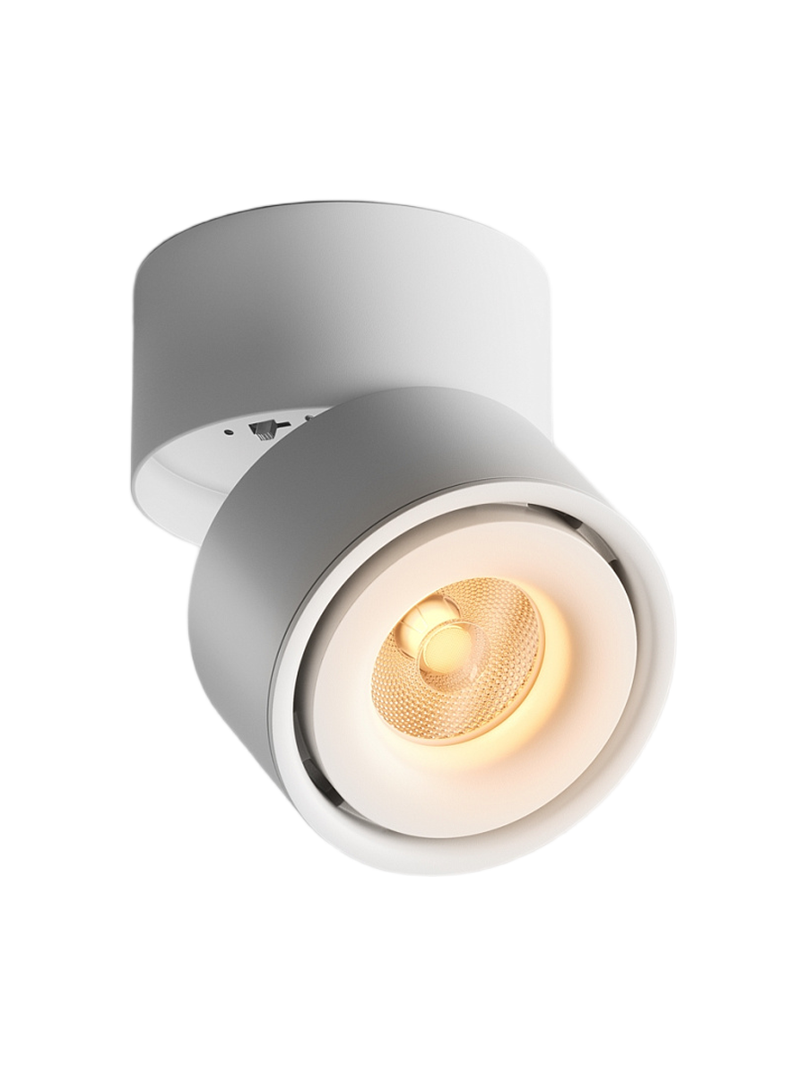 
Plafoniera di design a LED "Yin" - Bianco