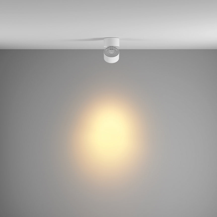 
Plafoniera di design a LED "Yin" - Bianco
