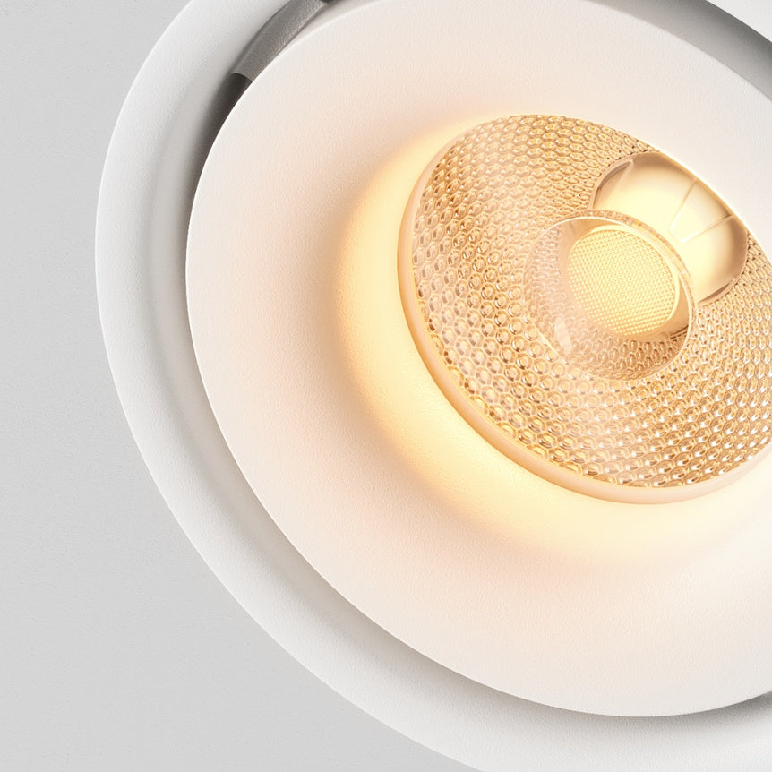 
Plafoniera di design a LED "Yin" - Bianco