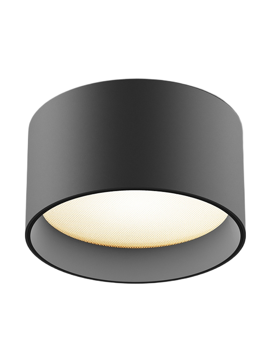 
Plafoniera di design a LED "Vega" - Nero / ø 12cm