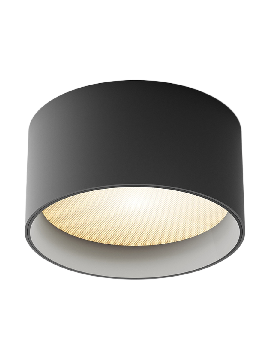 
Plafoniera di design a LED "Vega" - Nero / ø 14cm