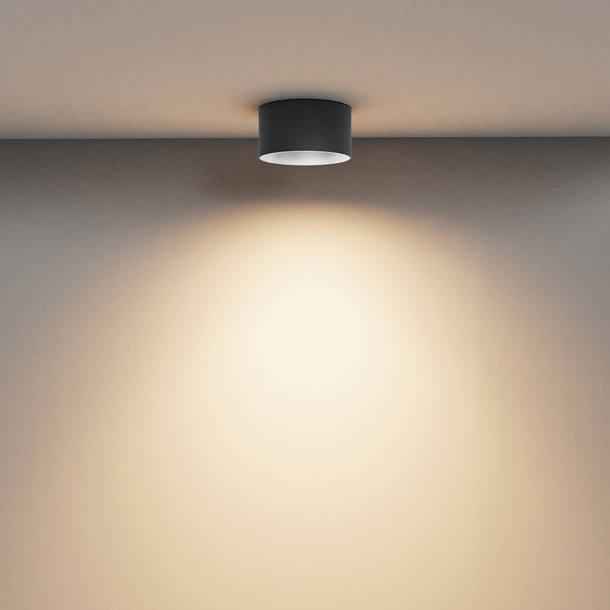 
Plafoniera di design a LED "Vega" - Nero / ø 14cm