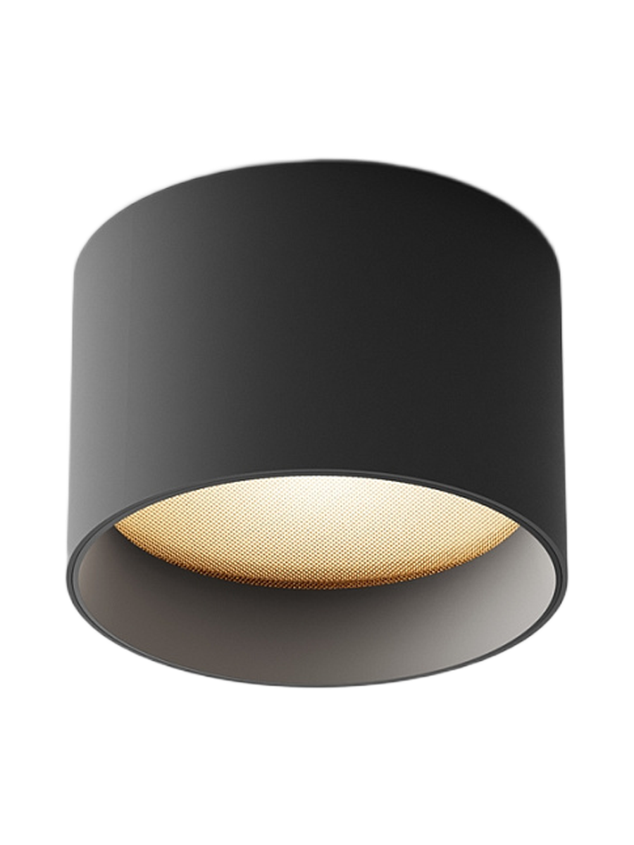 
Plafoniera di design a LED "Vega" - Nero / ø 9cm