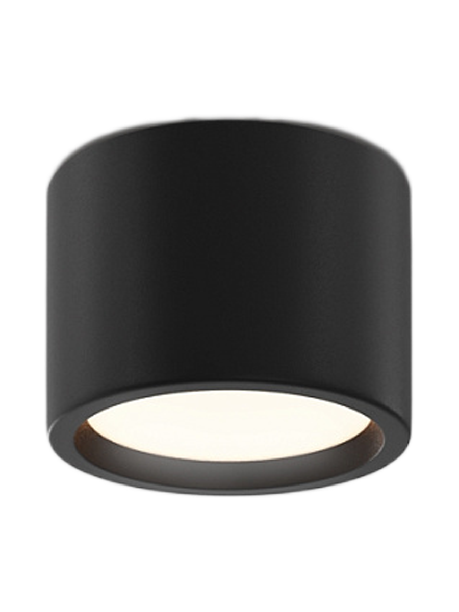
LED Designer Ceiling Light "Hydra" - Black / ø 10.5cm