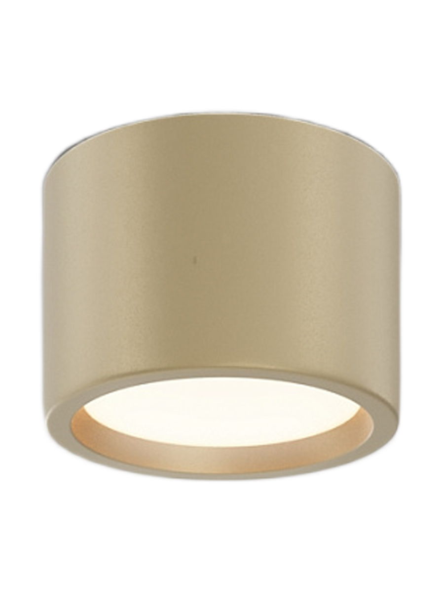 
LED Designer Ceiling Light "Hydra" - Brass / ø 10.5cm