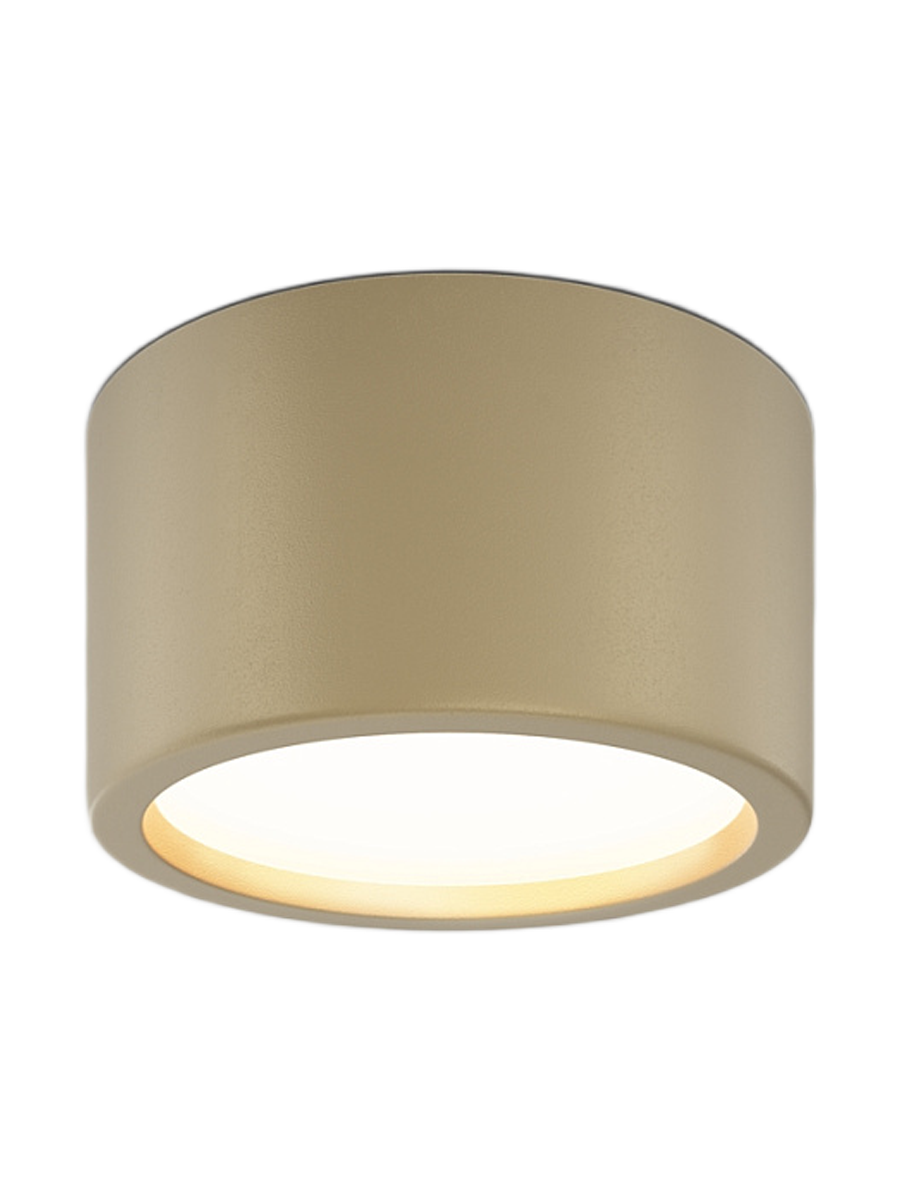 
LED Designer Ceiling Light "Hydra" - Brass / ø 17.6cm
