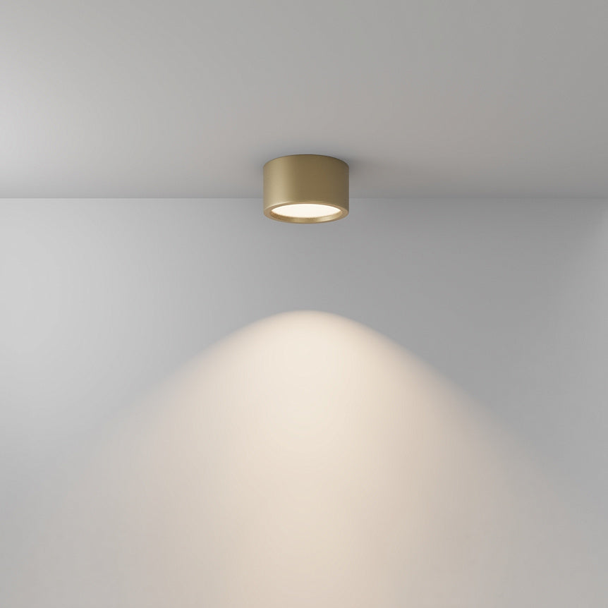 
LED Designer Ceiling Light "Hydra" - Brass / ø 17.6cm