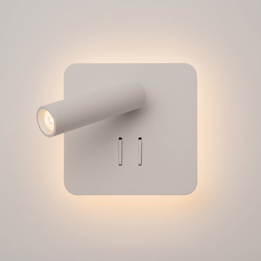 
Quadratische Flexible LED-Wandlampe „IOS“ - Weiss