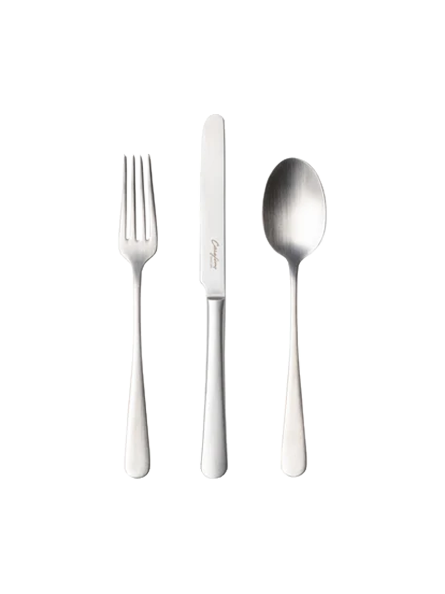 
High-quality dessert cutlery set "Pacifica", 6 place settings, 18 pieces