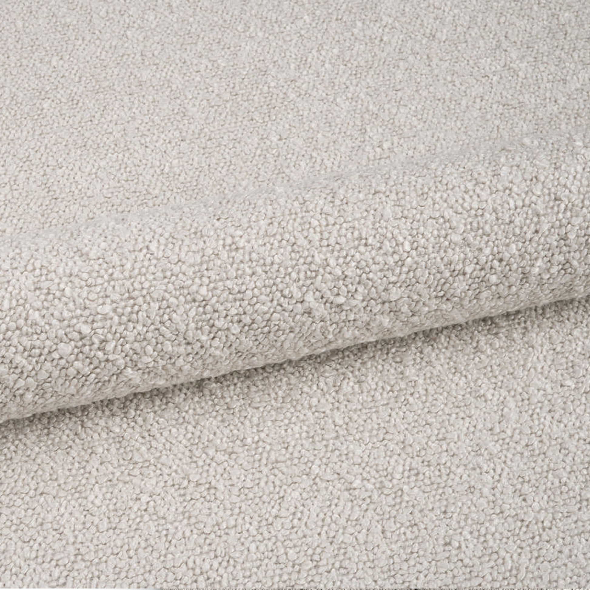 
Design Polsterbett „Mirage“ mit Ablagefach, Bouclé Toffee - 140 x 200 cm