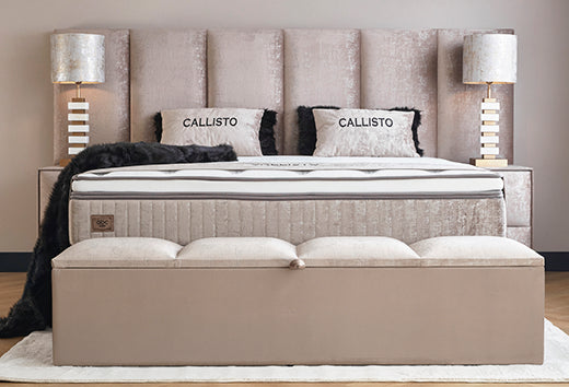
Design Divan Bed "Calisto", various sizes - Without accessories / Mattress size: 160 x 200 cm