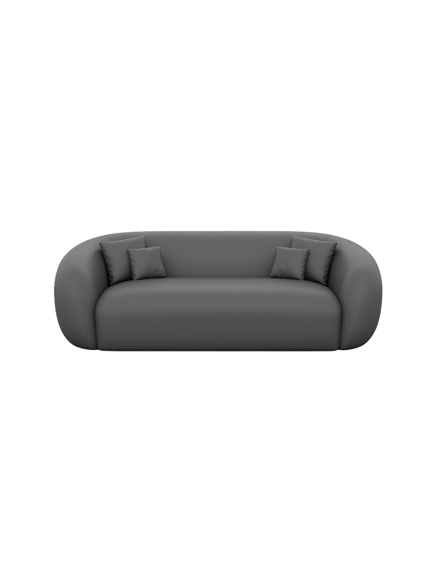 
3-Sitzer Design Echtleder Sofa „Serano“ - Echtleder Beige
