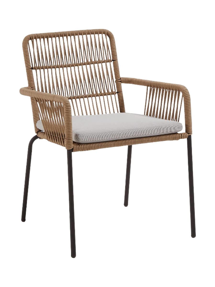 
Stapelbarer Design Gartenstuhl „Zora“ - Beige