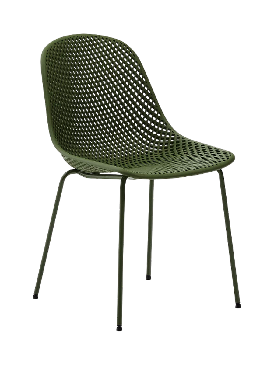 
Chaise d'intérieur et d'extérieur de qualité « Quinby » - Vert