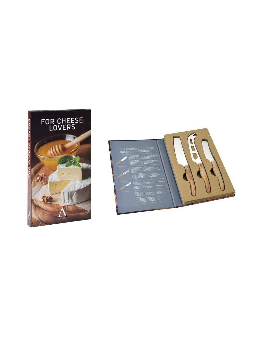 
3-piece gourmet set "For Cheese Lovers"