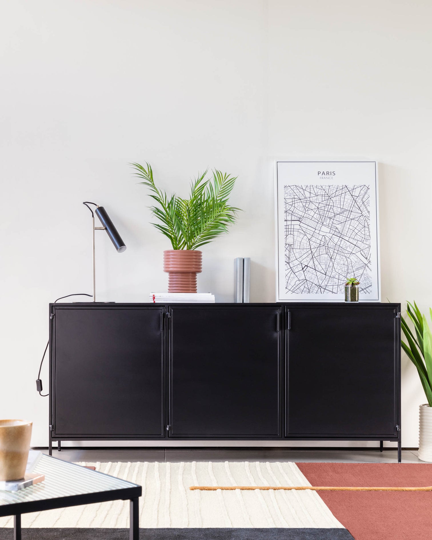 
Designer Metal Sideboard "Shanta"