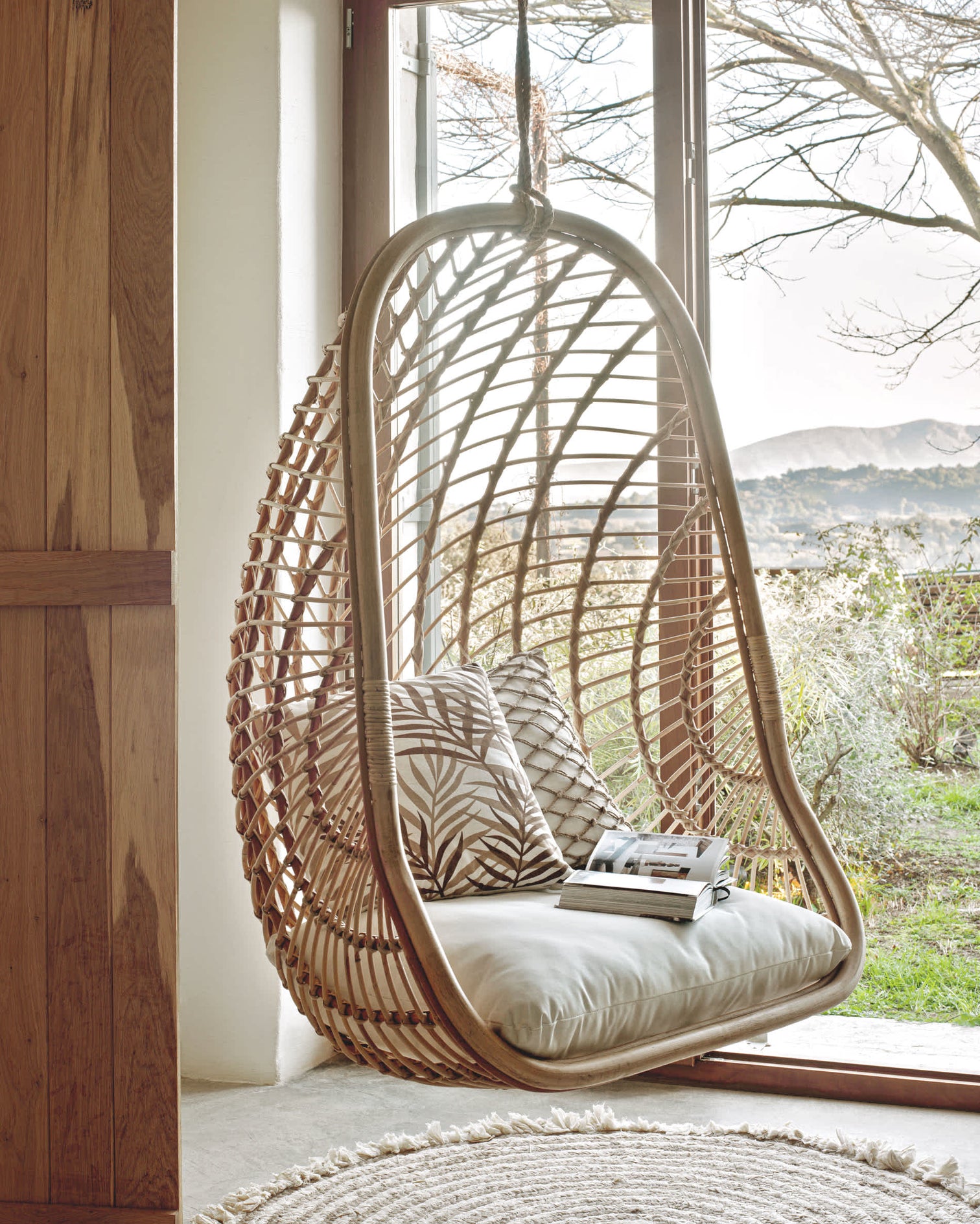 
Fauteuil suspendu tressé intérieur/extérieur « Ksenia »