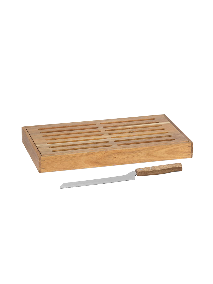 
Set de planches à découper « Meghan » avec couteau à pain