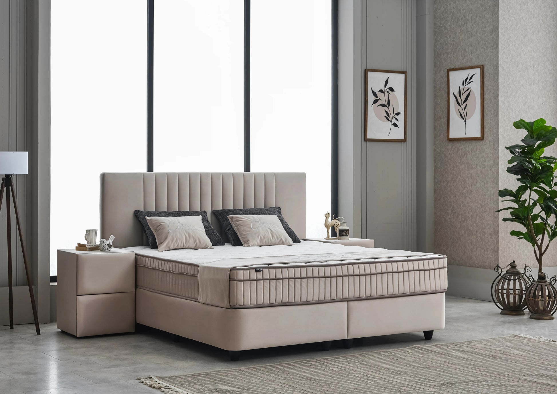 IMAGE for product variant SKU CLARA-BEIGE-160x200