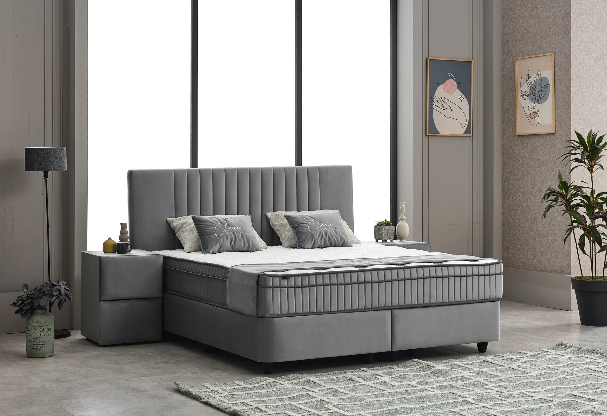 IMAGE for product variant SKU CLARA-GRAU-140x200
