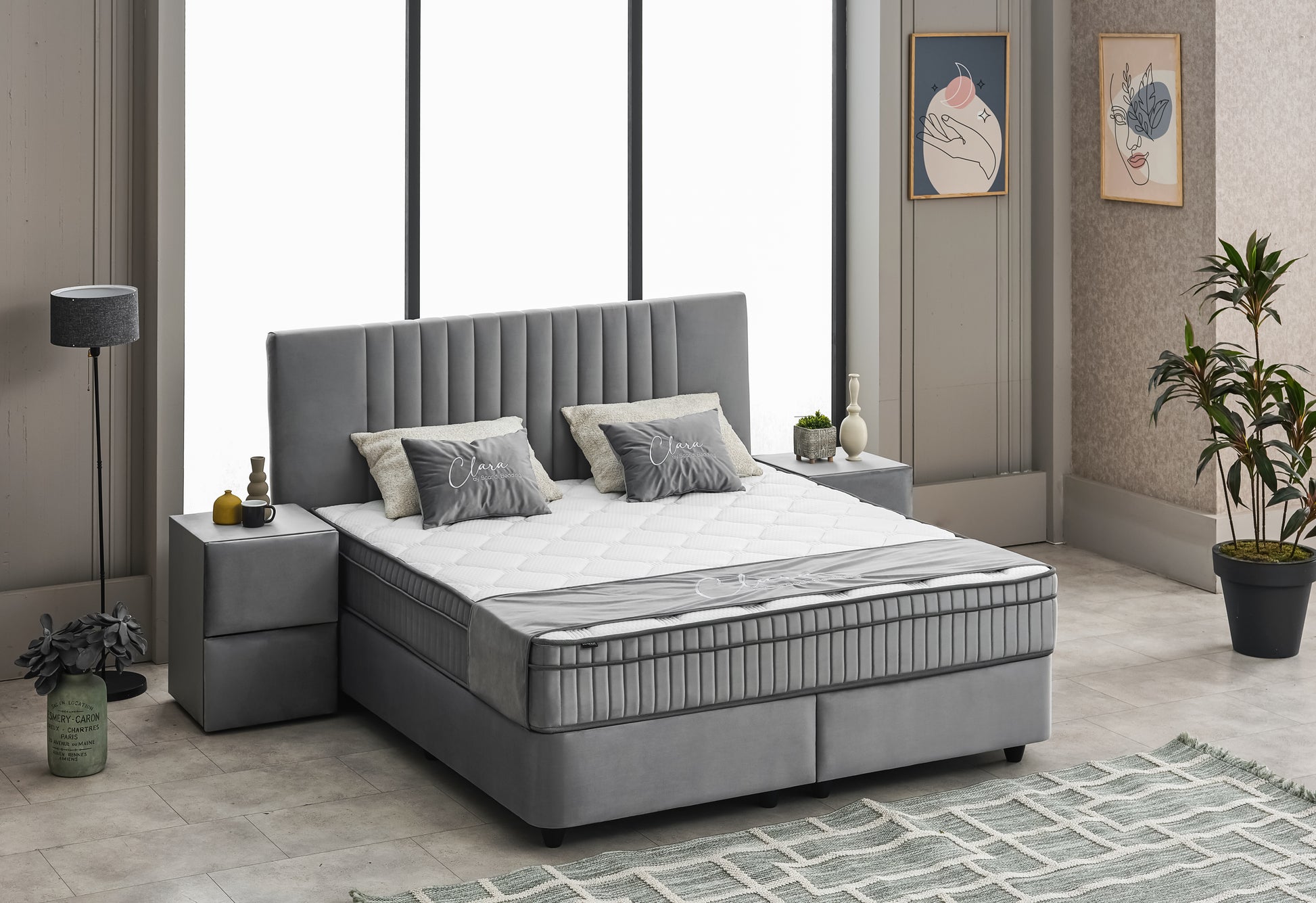 IMAGE for product variant SKU CLARA-GRAU-160x200
