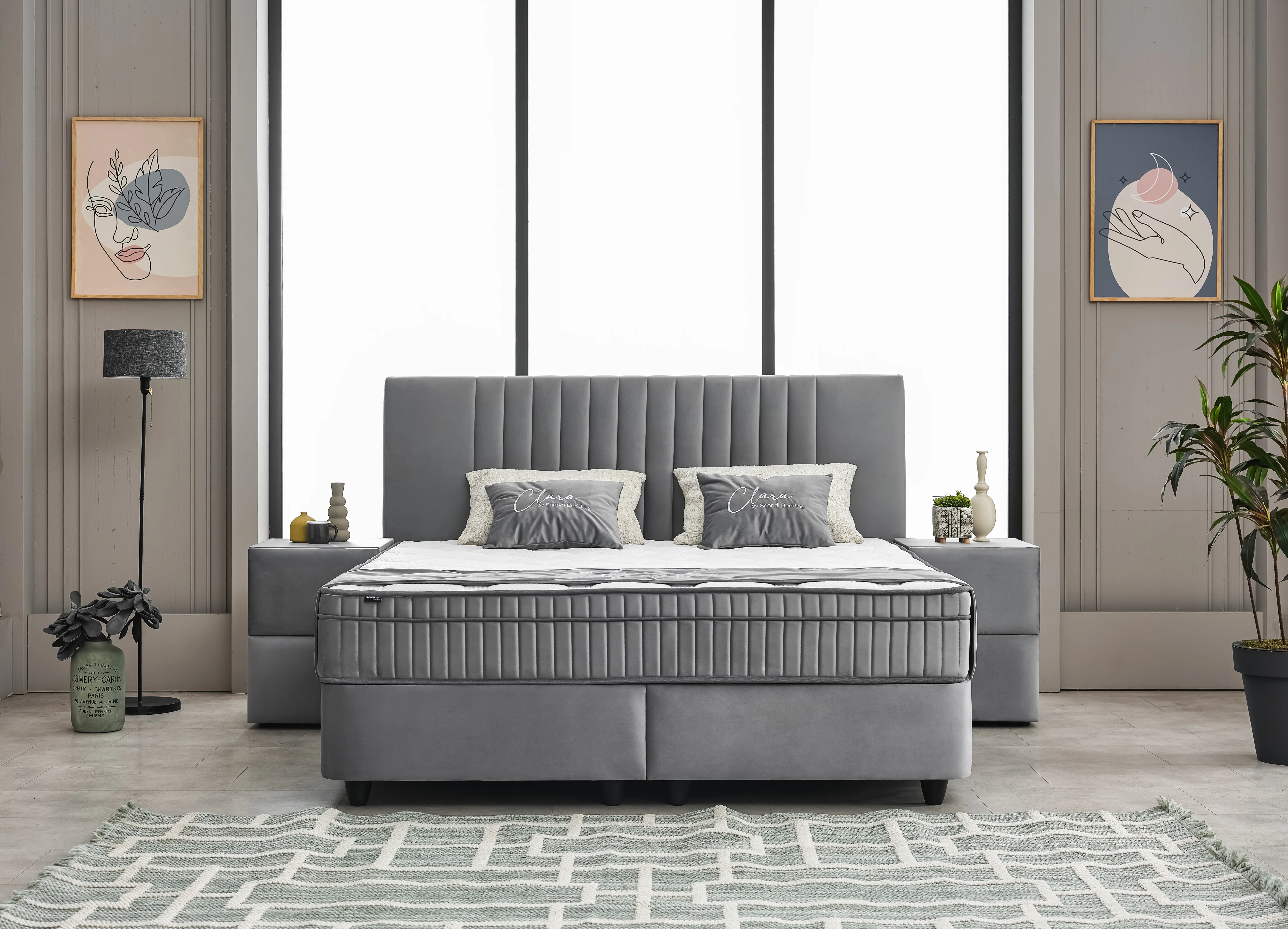 IMAGE for product variant SKU CLARA-GRAU-180x200