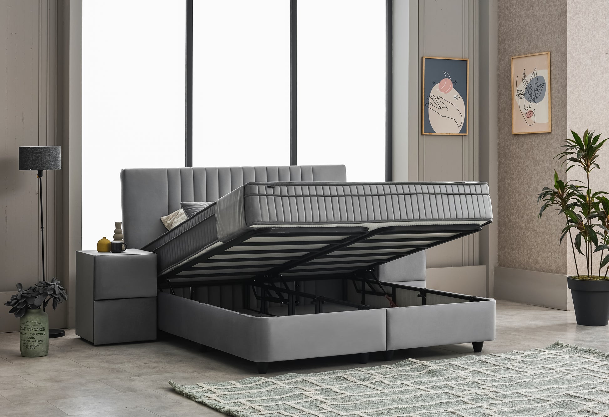 IMAGE for product variant SKU CLARA-GRAU-180x200