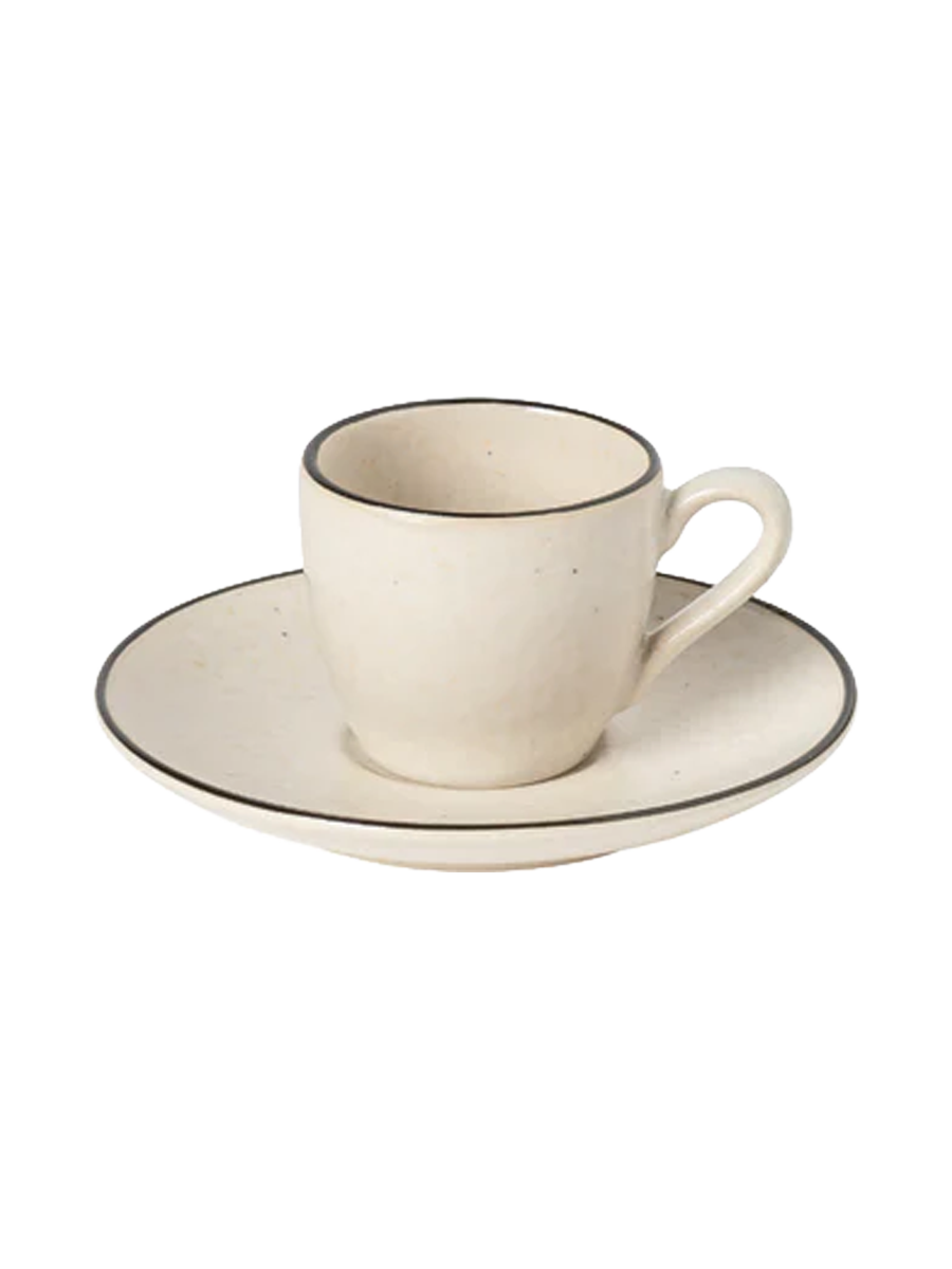 
Handmade Espresso Cup "Augusta" with Saucer