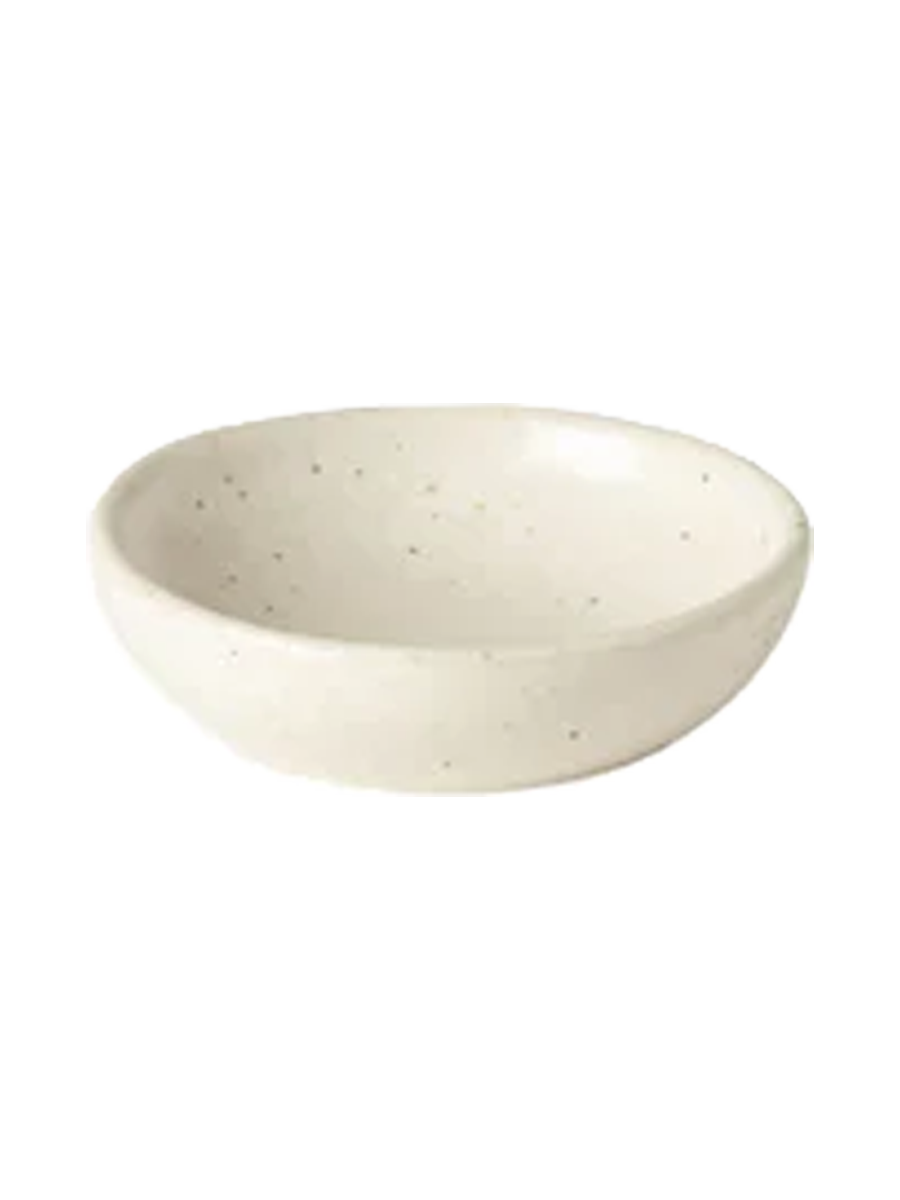 
Handmade Small Dip & Butter Dish "Pacifica" - Vanilla