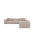 Tissu texturé Beige