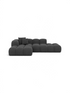 Textured fabric Anthracite