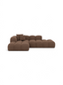 Textured fabric Brown
