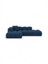 Textured fabric Dark Blue