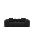 Tissu texturé Schwarz