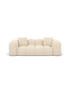 Tissu texturé Cream
