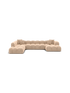 Samtbezug Beige