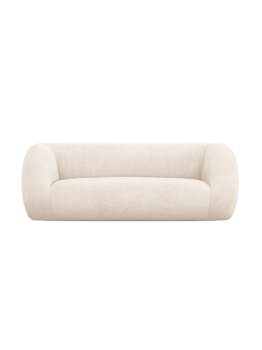 
2-Sitzer Design Sofa „Essen“ - Bouclé Beige