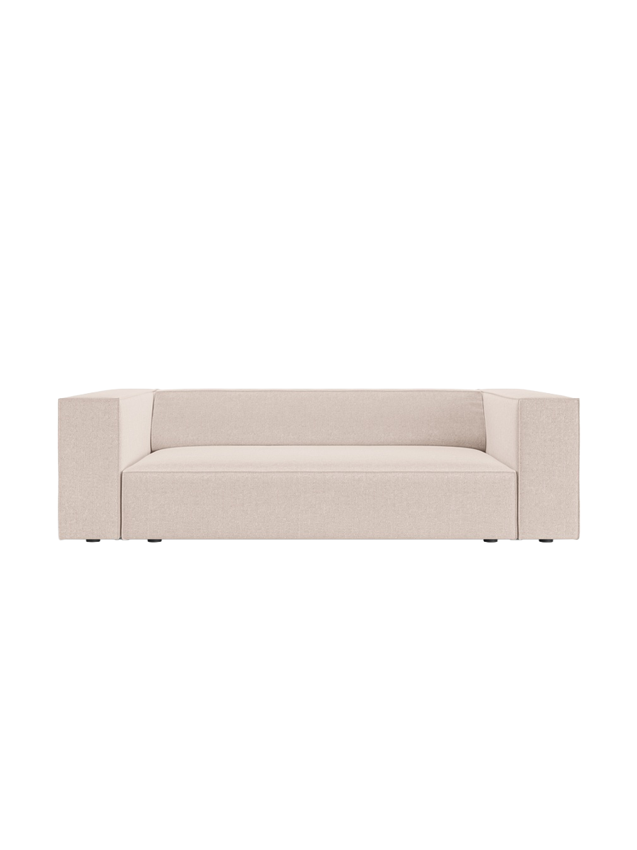 
2-Seater Design Sofa "Arendal" - Chenille Beige