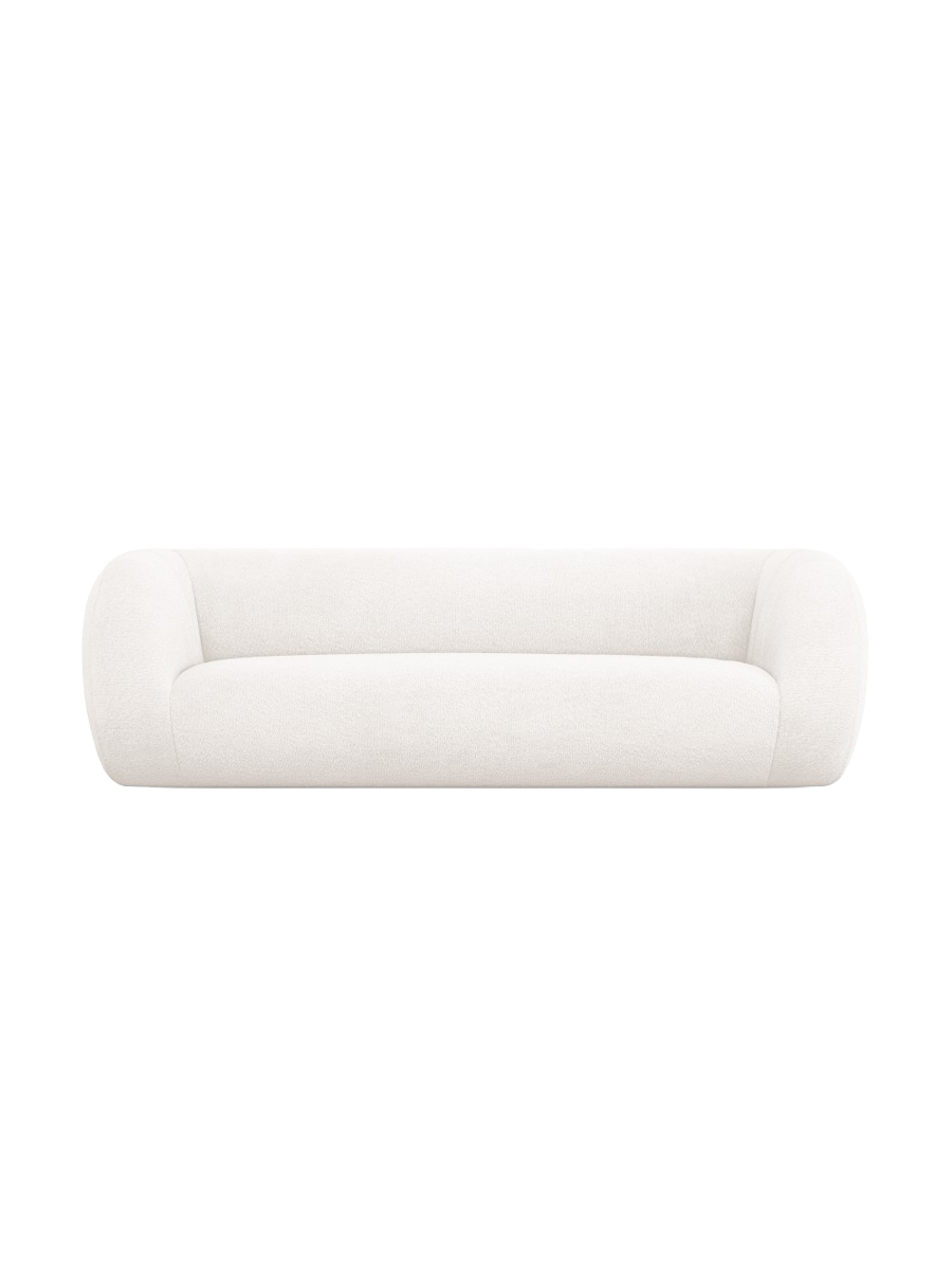 
3-Sitzer Design Sofa „Essen“ - Bouclé Weiss