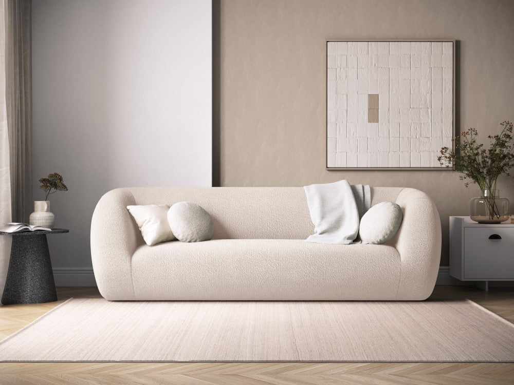
3-Sitzer Design Sofa „Essen“ - Bouclé Beige