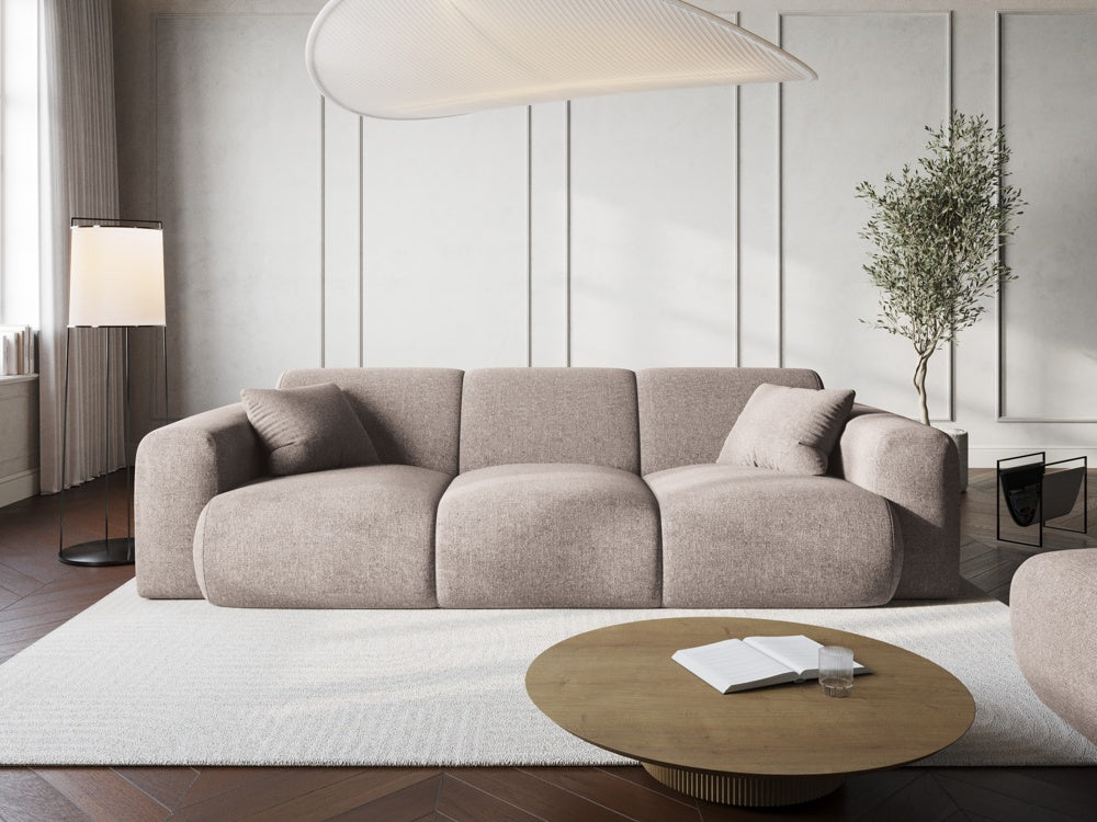 
3-Sitzer Design Sofa „Nolio“ - Chenille Beige