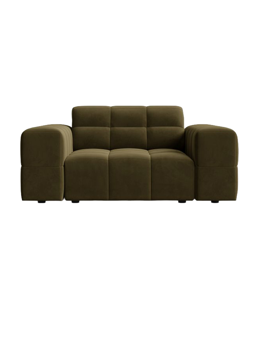 
Designer Armchair "Chicago" - Velvet Green