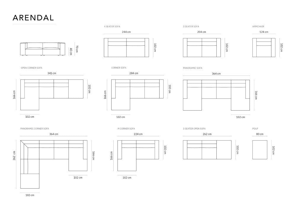 IMAGE for product variant SKU COS_POUF_140_F1_ARENDAL1