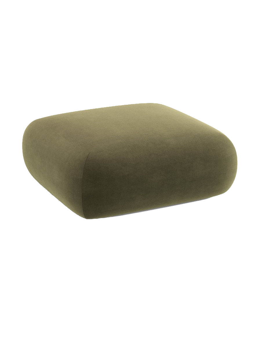 
Design Sitzpouf „Nolio“ - Samt Hellgrün / 100 x 100 cm