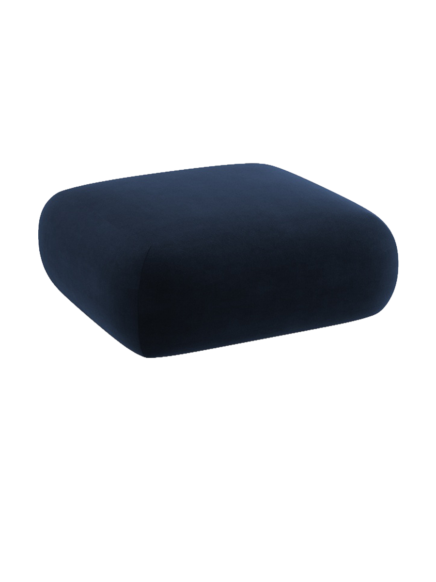 
Design Sitzpouf „Nolio“ - Samt Königsblau / 100 x 100 cm