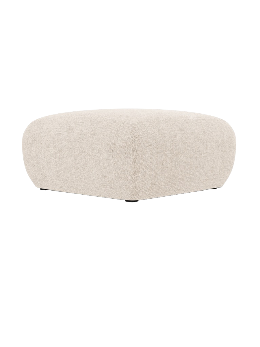 
Design Sitzpouf „Nolio“ - Chenille Light Beige / 75 x 75 cm