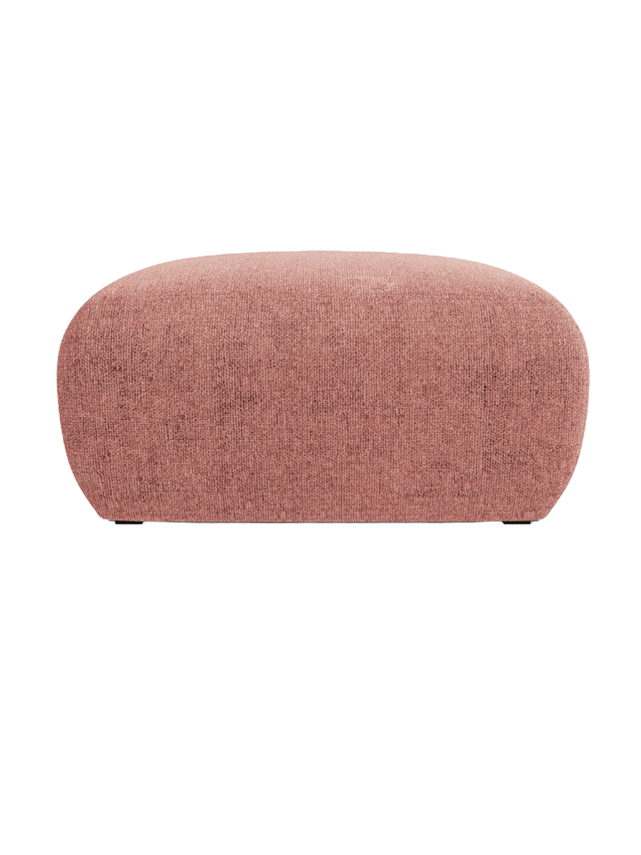 
Design Sitzpouf „Nolio“ - Chenille Rosa / 75 x 75 cm