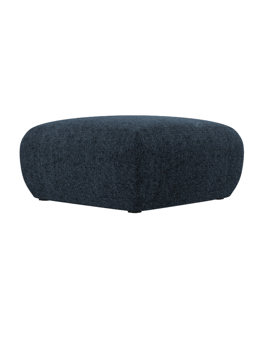 
Design Sitzpouf „Nolio“ - Chenille Königsblau / 75 x 75 cm
