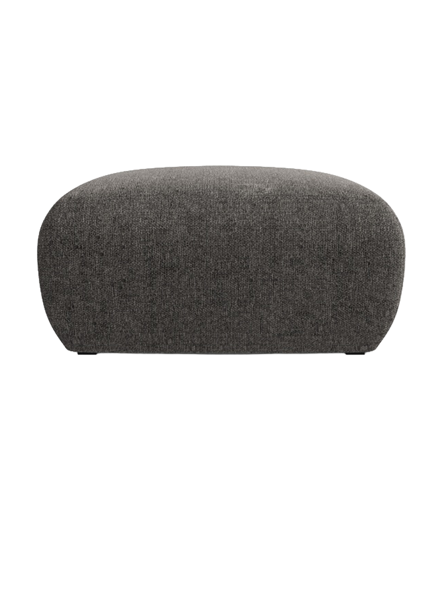 
Design Sitzpouf „Nolio“ - Chenille Grau / 75 x 75 cm
