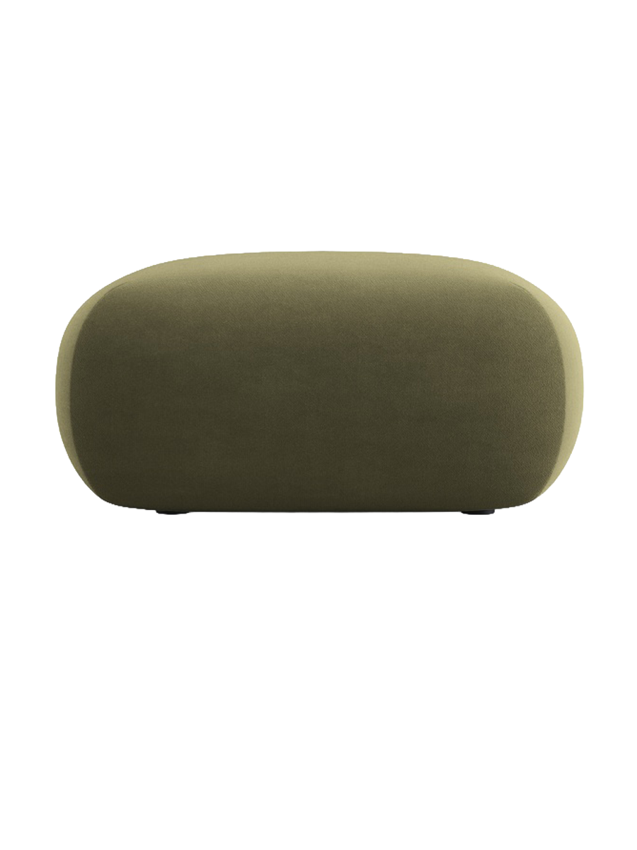 
Design Sitzpouf „Nolio“ - Samt Hellgrün / 75 x 75 cm